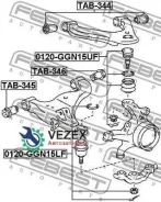 ����� ������� Toyota Hilux-12 ������ �����. ����. Febest 0120GGN15UF 0120GGN15UF ����