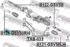 ���������� ������� ������ Febest 0121GSV50RH 0121GSV50RH ����