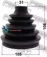 ������� ���� �������� �������� PVC 105X106X31 Febest 0217PR51R 0217PR51R ����