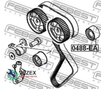 ����� ����� ��� Mitsubishi Legnum EA/EC# 1996.06-2002.08 �������� Febest 0488EA 0488EA ����