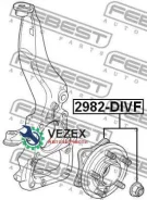 ������� ������ LAND Rover Range Rover Sport 2005-2009 �����. Febest 2982DIVF 2982DIVF ����