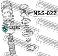 ����� ��������� ������������ (Nissan Terrano III Pathfinder R50 1995-2003) Febest Febest NSS022 NSS022 ����