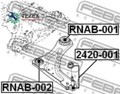 ����������� �������� ��������� ������ Febest RNAB002 RNAB002 ����