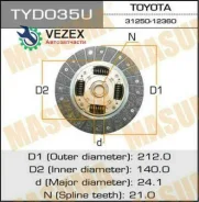 ���� ��������� Toyota Carina/RAV4/Corolla/Avensis -05 1.6-1.8 Masuma TYD035 TYD035 ����