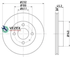 ���� ��������� | ����� | Nissan Almera I (N15) 1.6 09.1995 - 07.2000 Nissan Almera I Hatchback (N15) 1.4 S, GX, LX 09.1995 - 03.2000 Nisshinbo ND2022K...