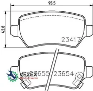 ������� ��������� �������� | ��� | OPEL Astra H Saloon (A04) 1.6 (L69) 02.2007 - 05.2014 OPEL Astra H (A04) 1.6 (L48) 12.2006 - 05.2014 Nisshinbo NP61...
