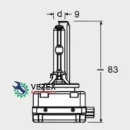 ����� D1S PK32d-2 35W Xenarc Classic Osram 66140CLC 66140CLC ����