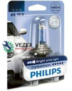 ����� ����������� ��������� ����� H4 P43t 3350K Crystal Vision 12V 60/55W ������� 1 �� Philips 12342CVB1 12342CVB1 ����