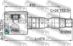 ���� ���������� ������ 26X40X24 Febest 0111ACV40RH 0111ACV40RH ����