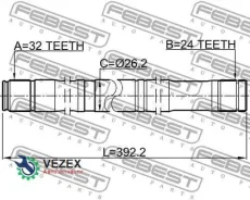 ������� Toyota Avensis AT22#/AZT220/CDT220/CT220/ST22�0/ZZT22# 1997.10-2003.01 ����. Febest 0112CDT220RH 0112CDT220RH ����