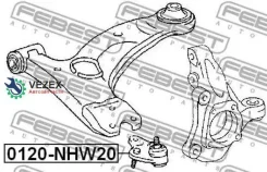 ����� ������� ��������� ������� ������ Toyota Corolla/Altis CE140 NDE140 NZE140 ZRE14# ZZE14# 2007.1 Febest 0120NHW20 0120NHW20 ����