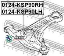 ����� �������� ������ (Toyota Yaris KSP90/NLP90/NSP90/SCP90/NCP90/�ZSP90 2005-) Febest Febest 0124KSP90RH 0124KSP90RH ����
