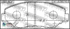 ������� ��� HON CR-V RE3/RE4 07-12 Febest 0301RDF 0301RDF ����