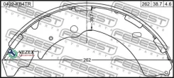 ��������� ������� ���������� Mitsubishi L200 -15 ����. (�����. ) (� ��������� ������) Febest 0402KB4TR 0402KB4TR ����