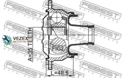 ���� ���������� ���� 35X107 Febest 0411V75SHA 0411V75SHA ����