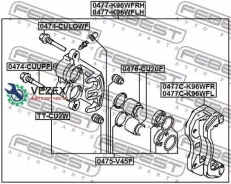 ����� ��������� ������ ���������� �������� Febest 0477CK96WFL 0477CK96WFL ����
