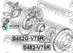 ���������� ������� ������! Mitsubishi Pajero III 01 �-�� Febest 0482GV75R 0482GV75R ����