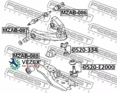 ����� ������� ��������� ������� ������ Febest 0520E2000 0520E2000 ����
