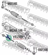 ���������� ������� Febest 0521KE 0521KE ����