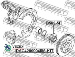 ������� �������� Nissan Lafesta B35 2011.06- [JP] Febest 05825F 05825F ����