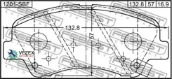 ������� ��������� �������� �������� (� ��������������� ���������, �������) Febest 1201SBF 1201SBF ����