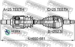 ������ � ����� Hyundai Solaris/KIA RIO 10- ���. Febest 1214Sollh 1214SOLLH ����