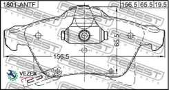 ������� ��������� �������� (� ��������������� ���������) OPEL Astra-H - ALL Years [GMIO] Febest 1801ASHF 1801ASHF ����
