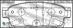 ������� ��������� ������ �������� (� ��������������� ��������� �������) OPEL Astra-J - ALL Years [G Febest 1801ASJR 1801ASJR ����