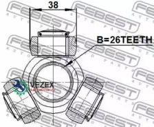 ������� 26X38 FORD Transit FY 2000-2006 [EU] Febest 2116FY26 2116FY26 ����