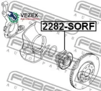 ������� | ����� ����/��� | Hyundai, KIAG70 17, Santa FE 06: SEP.2006- (2006-2009) [K1], IX55 07, G Febest 2282SORF 2282SORF ����