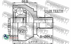 ���� Volkswagen Amarok 2010-2016 �����. Febest 23102H 23102H ����