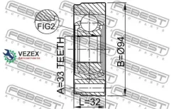 ���� ���������� Febest 2311GV 2311GV ����