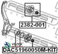 ������� (Volkswagen Touareg 2003-2010) Febest Febest 2382001 2382001 ����