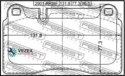 ������� ��������� �������� Mitsubishi Lancer CY CZ# 2007.03-2017.12 [EUR] Febest 2901Rriiif 2901RRIIIF ����