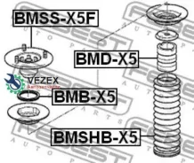 ����� ��������� ������������ Febest Bmssx5F BMSSX5F ����