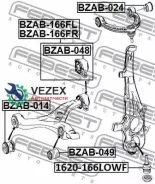 ����������� ��������� ������� ������ | ��� ����/��� | Mercedes Benzgl 450 4Matic 166. #, GL/GLS 400 4Matic 166. #, GLE-Class 29 Febest BZAB048 BZAB048...