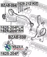 ����������� ������� ��������� ������ Febest BZAB204 BZAB204 ����