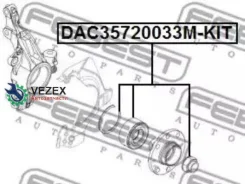 ��������� ��������� �������� ����������� 35X72X33X33 Febest DAC35720033MKIT DAC35720033MKIT ����