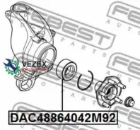 ��������� ��������� 48x86x40x42 | ��� ����/��� | LAND Roverrange Rover Evoque Febest DAC48864042M92 DAC48864042M92 ����