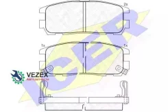������� ��������� �������� ����, OPEL: Frontera A, 2.0 i/2.2 i/2.3 TD/2.4 i/2.5 TDS/2.8 TD, 91-12 ICER 140991 140991 ����