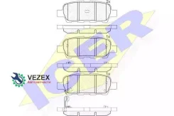 ������� ��������� �������� ����, Infiniti: FX 03-, Nissan: Murano 05-, Qashqai 07-, X-Trail 01-, X-Trail 07-, Renault: Koleos 08- ICER 181509 181509 �...