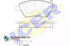 ������� ��������� �������� ������, FIAT: IDEA 04-, Lancia: MUSA 04- ICER 181648701 181648701 ����