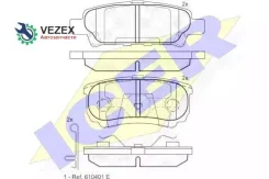 ������� ��������� �������� ����, Dodge: Caliber 06-, JEEP: Compass 06-, Mitsubishi: Lancer 03-, Lancer 03-, Outlander 03- ICER 181746 181746 ����