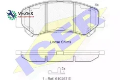 ������� ��������� �������� ������, Suzuki: Kizashi 2.4/2.4 4WD/2.4 4X4 10- ICER 181834 181834 ����
