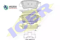 ������� �������� ������! Hyundai Elantra/Solaris/Accent, KIA Soul all 09 182036 ICER 182036 182036 ����