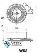 ���������� ����� ��� Chevrolet Kalos 1.4 Japanparts BEW02 BEW02 ����