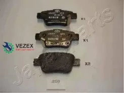 ������� ��������� Toyota Avensis/Corolla Verso -08 ����. Japanparts PP200AF PP200AF ����