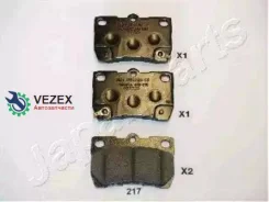 ������� ��������� Lexus GS/IS 05- ����. Japanparts PP217AF PP217AF ����