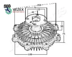 ���������� ����������� Japanparts VC500 VC500 ����