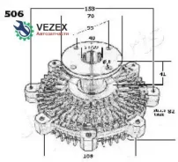 ���������� ������� ���������� Japanparts VC506 VC506 ����